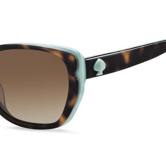 KATE SPADE AUGUSTA/G/S Sunglasses Sun Glasses HVPTTGRN 2NL Authentic New 54mm Wo Sunglasses